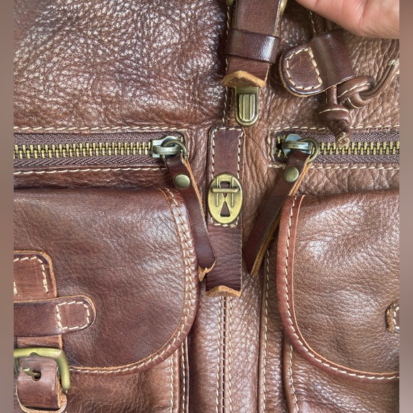 Sundance Tinley Italian Leather Backpack - Picture 9 of 16